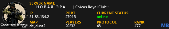 ◄     Н О В А Я - Э Р А ►    | Chivas Royal Club::.