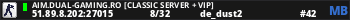 AIM.DUAL-GAMING.RO [CLASSIC SERVER + VIP]