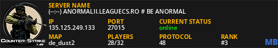 (9:54) ANORMALII.LEAGUECS.RO # BE ANORMAL