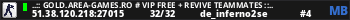 ..:: GOLD.AREA-GAMES.RO # VIP FREE + REVIVE TEAMMATES ::..
