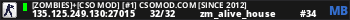 [ZOMBIES]+[CSO MOD] [#1] CSOMOD.COM [since 2012]