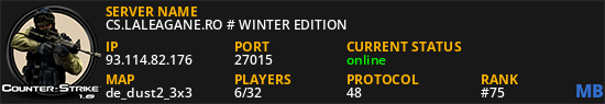 CS.LALEAGANE.RO # WINTER EDITION