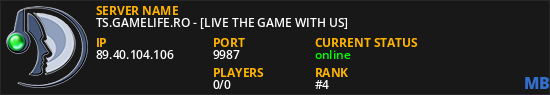 TS.GAMELIFE.RO - [LIVE THE GAME WITH US]