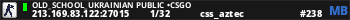 OLD_SCHOOL_UKRAINIAN PUBLIC •CSGO
