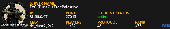 DzG [Dust2] #FreePalestine