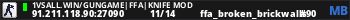 1VSAll.WIN/GunGame|FFA|KnIfE MoD