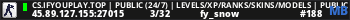 CS.IFYOUPLAY.TOP | Public (24/7) | Levels/XP/Ranks/Skins/Models | Public (24/7) | International | German Hosting