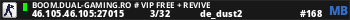 BOOM.DUAL-GAMING.RO # VIP FREE + REVIVE