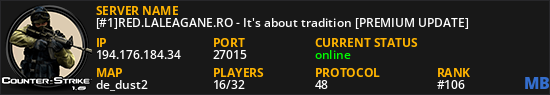 [#1]RED.LALEAGANE.RO - It's about tradition [PREMIUM UPDATE]