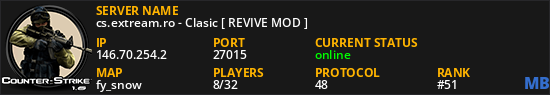 cs.extream.ro - Clasic [ REVIVE MOD ]