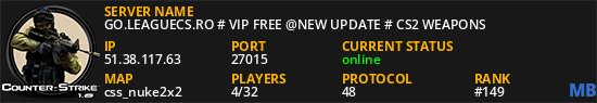 GO.LEAGUECS.RO # VIP FREE @NEW UPDATE # CS2 WEAPONS