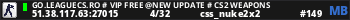 GO.LEAGUECS.RO # VIP FREE @NEW UPDATE # CS2 WEAPONS