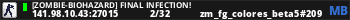 [ZOMBIE-BIOHAZARD] FINAL INFECTION!
