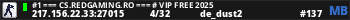 #1 === CS.REDGAMING.RO === # VIP FREE 2025