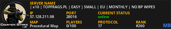| x10 | TOPFRAGS.PL | EASY | SMALL | EU | MONTHLY | NO BP WIPES