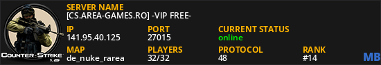 [CS.AREA-GAMES.RO] -VIP FREE-