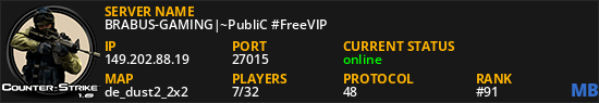 BRABUS-GAMING|~PubliC #FreeVIP
